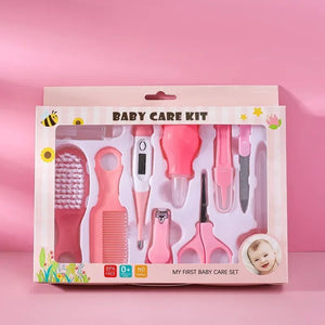 8 Pcs Baby Care Set | Newborn Health & Grooming Kit (Safe & BPA Free)