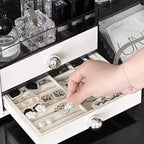 Luxury Cosmetic Organizer with Drawers – Premium Makeup & Skincare Storage Box