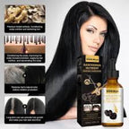 Black Hair Oil – Ganoderma Nutrient Natural Darkening Oil
