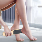 Wooden Foot File – Callus Remover & Dead Skin Scrubber for Smooth Soft Feet