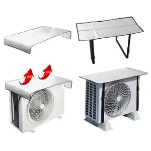 Pack of 2 AC Outdoor Protector Cover – Waterproof Dustproof Air Conditioner Cover