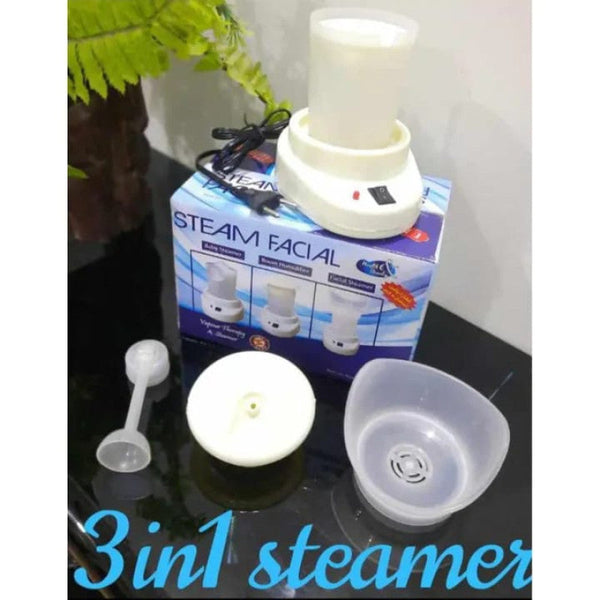 Shinon 3 in 1 Steam Facial Steamer – Deep Cleansing, Blackhead Removal & Skin Hydration Machine