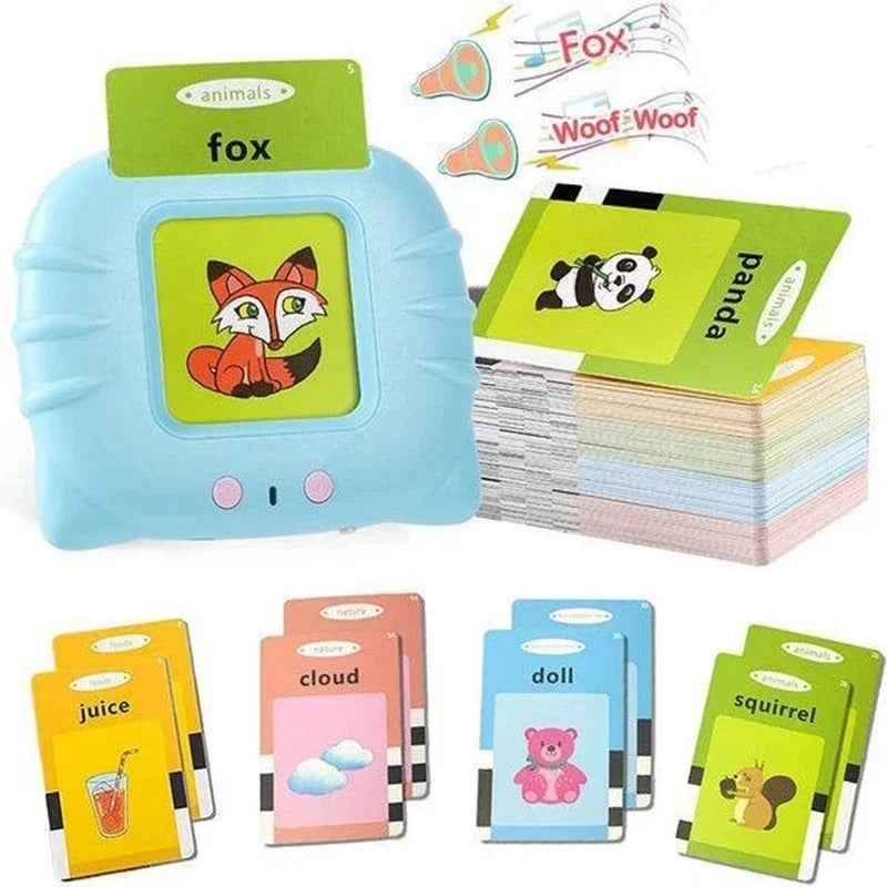 Flash Card Learning Game for Kids – Educational Talking Cards Toy