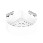 Pack of 2 Wall Mounted Corner Shelf – Double Layer Bathroom & Kitchen Storage Organizer