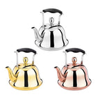 Stainless Steel Tea Kettle – Premium Golden Teapot for Kitchen & Tea Lovers