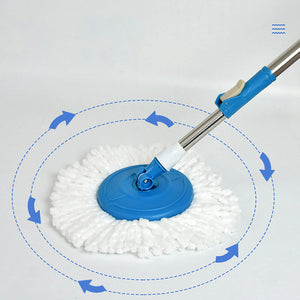 Royal Spin Mop (Steel Spinner) – 360° Floor Cleaning Mop with Bucket & Drain System