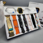 I20 Ultra Smart Watch with Earbuds – 10 in 1 Combo Set | 2.3” Display & Multiple Straps