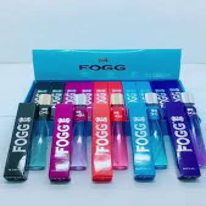 Fogg Perfume Pack of 5 – Long Lasting Pocket Fragrance Set for Men