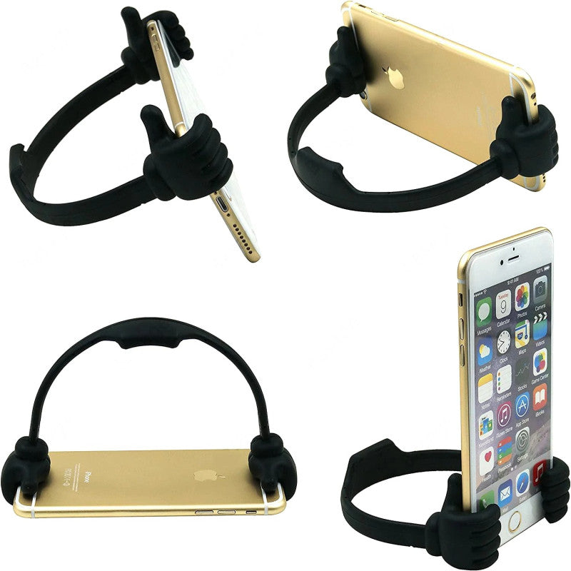 Thumbs-Up Mobile Stand – Cute Flexible Phone Holder for Desk