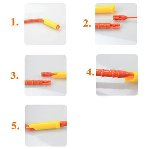 Pack of 2 Hair Removal Drain Cleaner Stick – Flexible Pipe Cleaning Tool | Anti-Clog Sink & Bathroom Drain Cleaner
