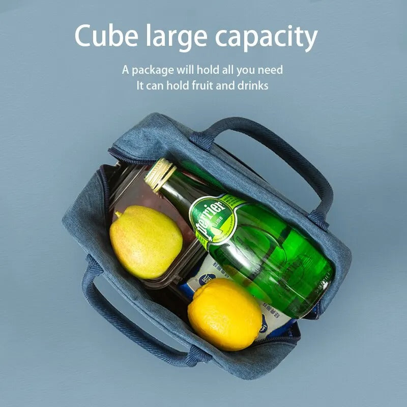 Insulated Lunch Bag – Portable Food Storage Bag for Office & Travel