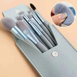 8pcs Makeup Brush Set – Soft Professional Cosmetic Brushes Kit for Face & Eyes