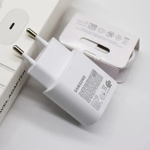 Samsung 25W Fast Charger Adapter – USB-C Super Fast Charging (PD Type-C)