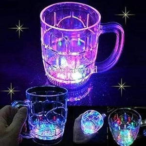 Rainbow LED Cup (Round Shape) – Color Changing Glowing Mug