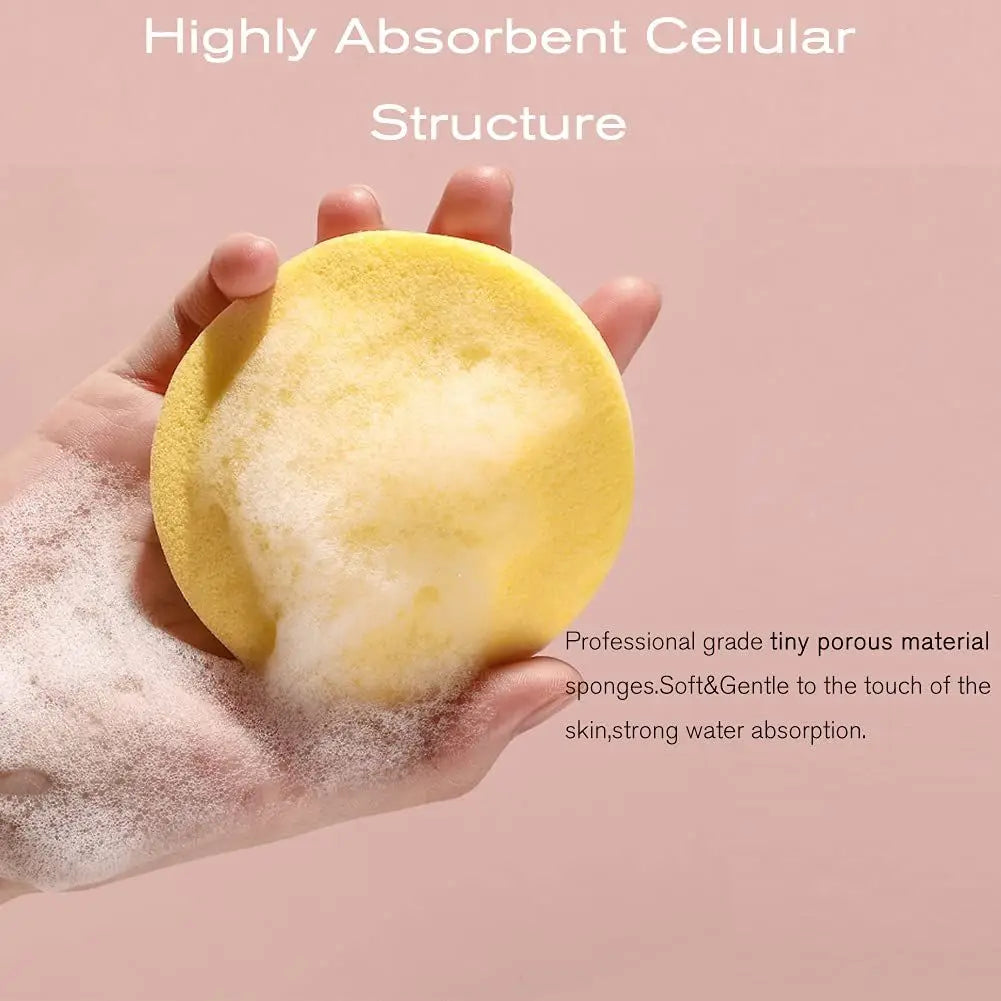 Beauty Magic Puff – Multi-Purpose Makeup Sponge & Face Cleansing Puff Set