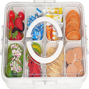 Nova 8 in 1 Storage Box – Airtight Multi Compartment Food & Snack Organizer