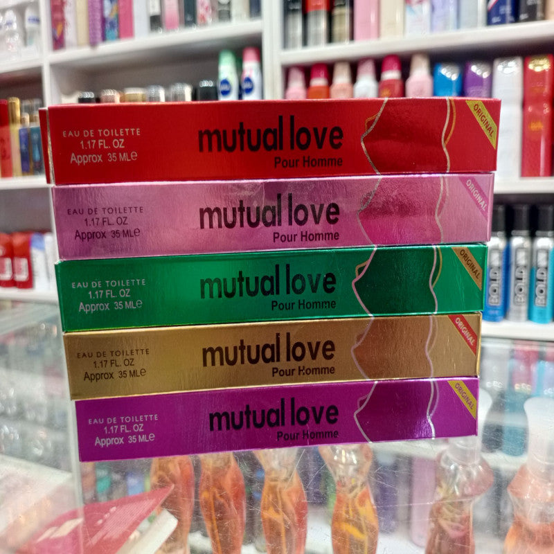 Mutual Love Pen Perfume Pack of 5 – Long Lasting Mini Pocket Fragrance Set