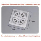 Adhesive Sink Drain Patch (Pack of 20) – Anti-Clog Hair Catcher Filter | Kitchen & Bathroom Drain Protector