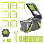 22 in 1 Mandoline Vegetable Chopper – Multi Cutter, Slicer & Grater | Kitchen Food Processor