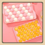 Pack of 2 Ice Cube Tray (Large) – Big Size Plastic Ice Tray with Easy Release Design