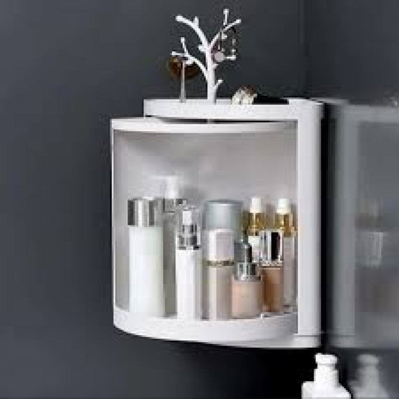 EMSA Bathroom Cabinet – Single Layer Corner Storage Organizer