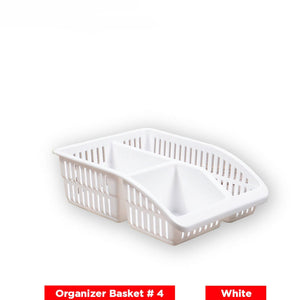 Organizer Basket #4 – Multi-Purpose Plastic Storage Basket | Kitchen, Fridge & Home Organizer