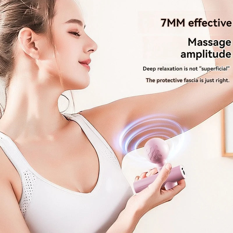 Mini Massage Gun – Portable Deep Tissue Muscle Massager (Lightweight & Rechargeable)