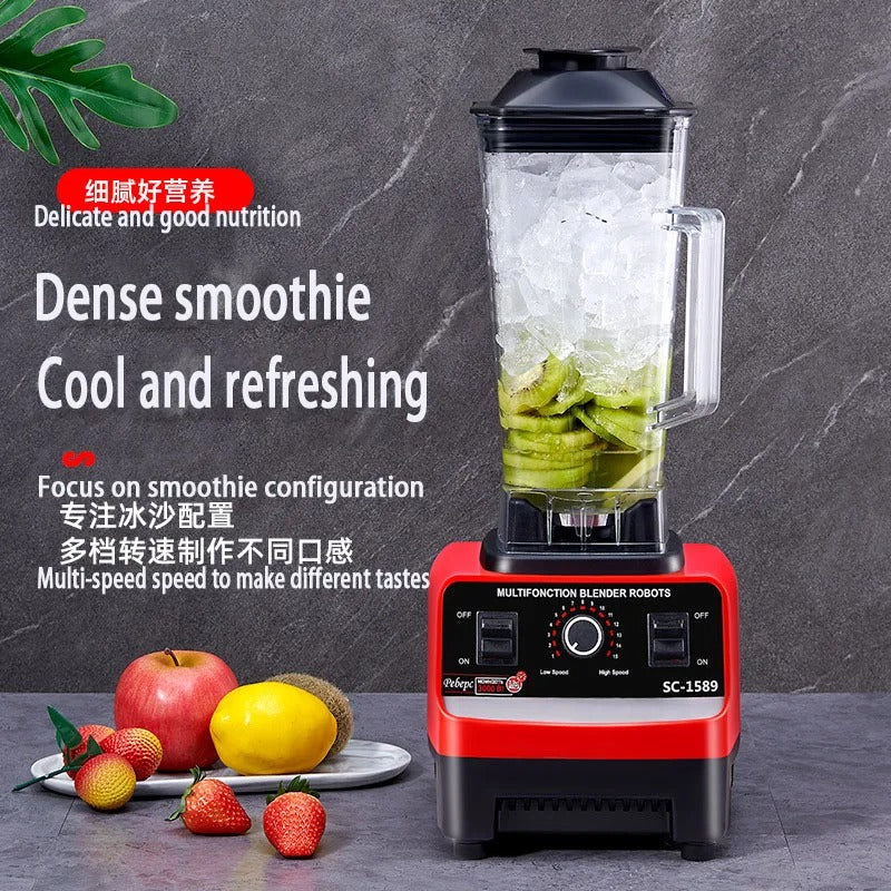 Silver Crest SC-1589 Blender – High Power Commercial Blender | Juicer, Grinder & Food Processor