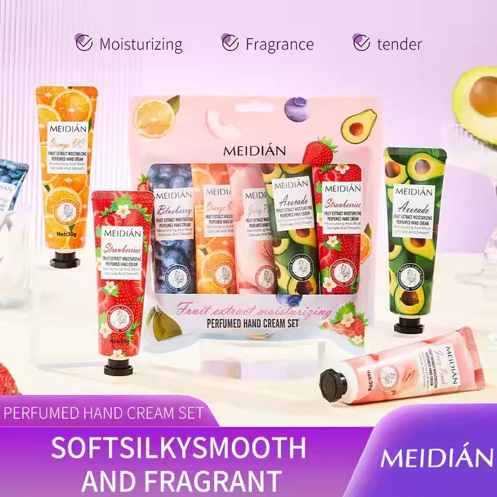 Miss Vanessa Hand Cream Pack of 5 – Moisturizing & Softening Hand Cream Set