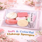 Kids Beauty Puff Set (Pack of 11) – Soft Makeup Sponges Kit for Foundation, Powder & Blush