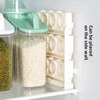 3 Layer Foldable Egg Organizer – Fridge Storage Rack for Eggs (Space Saving)