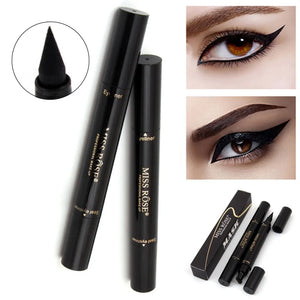 Miss Rose Stamp Eyeliner Waterproof Smudge Proof Long Lasting Liner