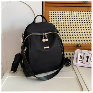 Ladies Croos Body Bag Black and Printed