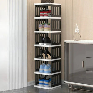 Classic 5 Layer Shoe Rack – Multi-Tier Space Saving Shoe Organizer for Home