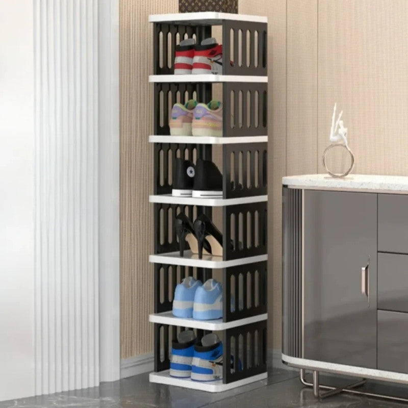 Classic 5 Layer Shoe Rack – Multi-Tier Space Saving Shoe Organizer for Home