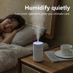 Large Capacity Humidifier Air Freshener – USB Mist Diffuser with LED Lights
