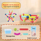 Magnetic Building Toys Set for Kids | Educational STEM Blocks