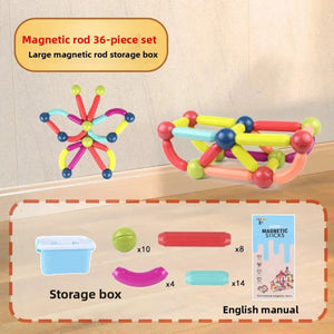 Magnetic Building Toys Set for Kids | Educational STEM Blocks