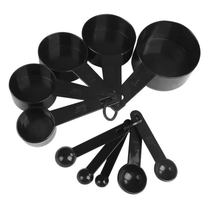 Pack of 2 Measuring Cups & Spoons Set – Kitchen Baking & Cooking Measurement Tools