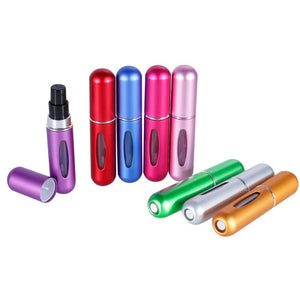 Pack of 3 Portable Perfume Refill Atomizer – Mini Travel Spray Bottle (Refillable)