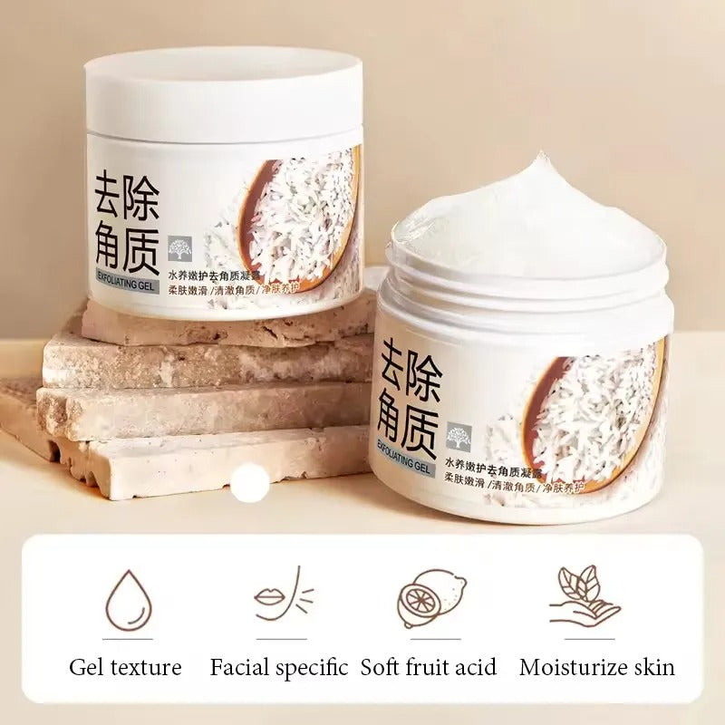 Bioaqua Rice Exfoliating Gel – Deep Cleansing Face Scrub