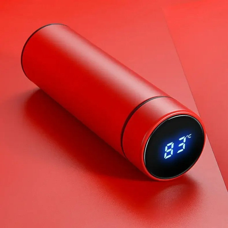 Smart Temperature Bottle – LED Display Stainless Steel Thermos (Hot & Cold)