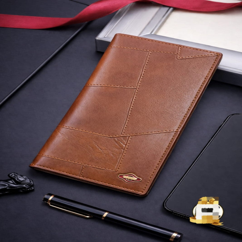 LEATHER UNISEX BIG WALLET
