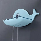 Fish Soap Holder – Cute Wall Mounted Soap Dish with Drain Holes