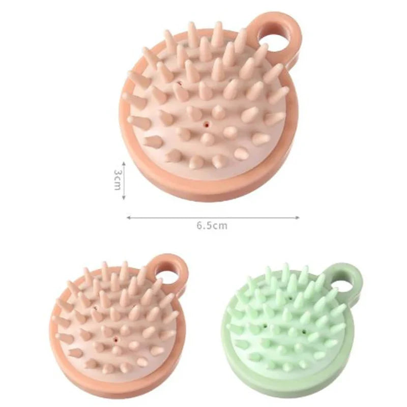 Pack of 2 Silicone Scalp Massage Shampoo Brush – Soft Hair & Scalp Cleaner