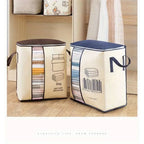 Pack of 2 Peach Storage Bag – Large Clothes & Bedding Organizer with Handles