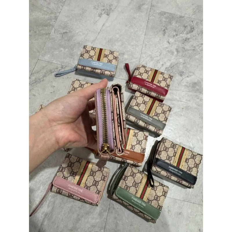 Women’s Small Wallet | Single Zipper Stylish Ladies Wallet with Pocket
