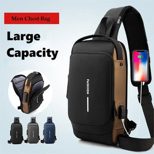 Black bag cross shoulder Fashion Sport Bag