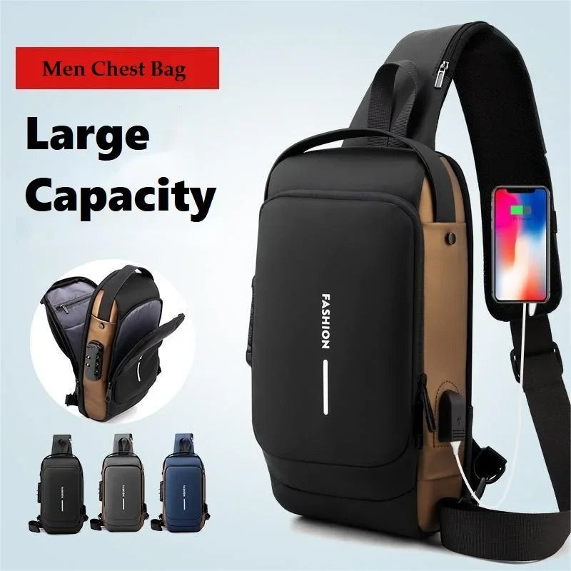 Black bag cross shoulder Fashion Sport Bag