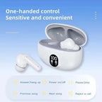 S510 Wireless Bluetooth Earbuds – Stereo Sound, LED Display & Long Battery (Bluetooth 5.3)
